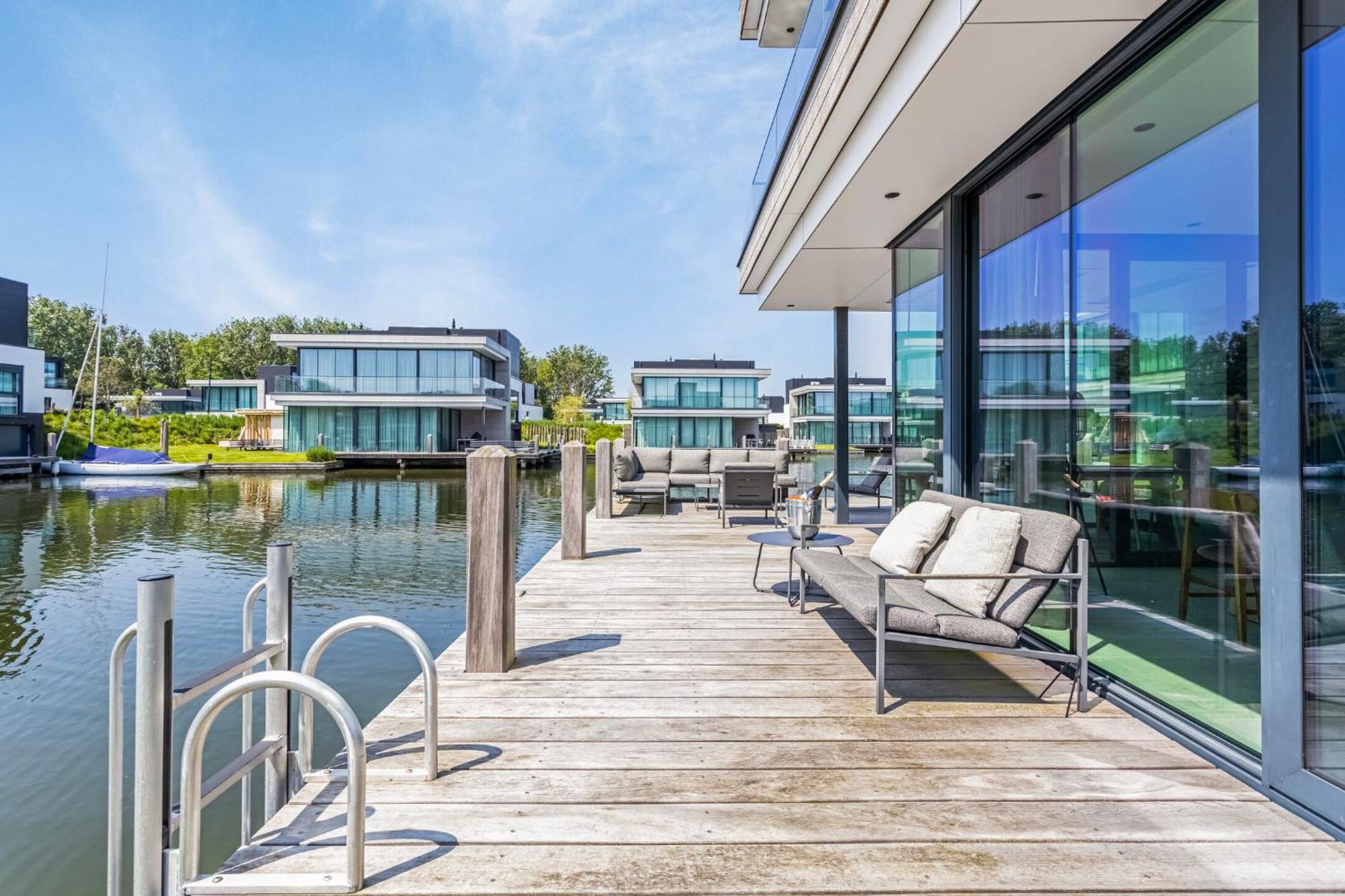 House With Dock At Veere, Zeeland *